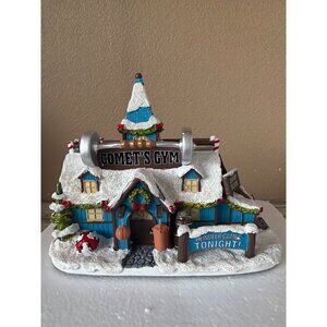 Hawthorne Village Rudolph Christmas Town Coach Comet’s Reindeer Games Gym NEW